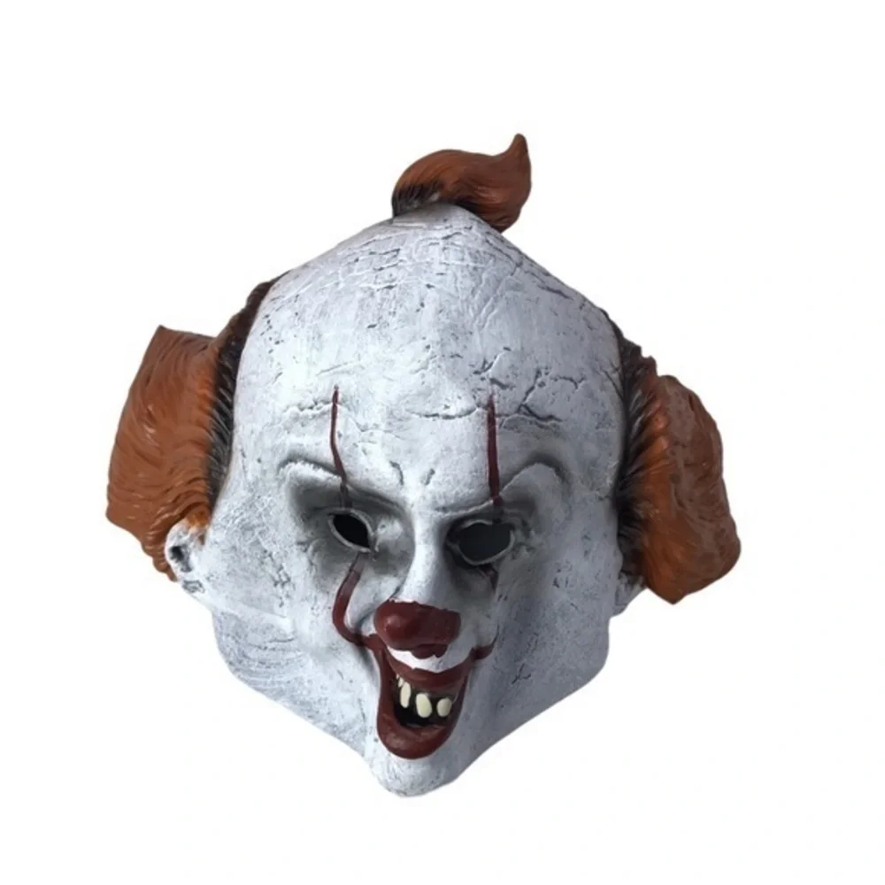 Rubies Pennywise IT Chapter II Horror Movie Clown Mask Halloween Costume